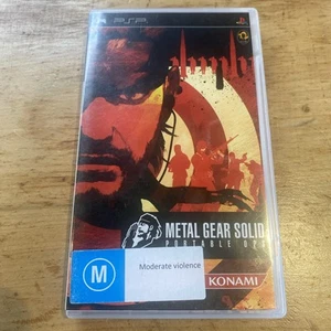 Metal Gear Solid : Portable Ops | PSP Sony PlayStation Portable Game Complete - Picture 1 of 6