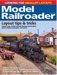 Model Railroader Magazine (US) Issue Aug 2025/ LAYOUT TIPS & TRICKS - Picture 1 of 3