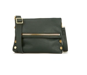 Borsa a tracolla Hammitt Foldover VIP Medium verde camera in pelle nuova con etichetta - Foto 1 di 4