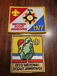 1973/1977 Official Participant Pocket Patch National Boy Scout Jamboree - Picture 1 of 2