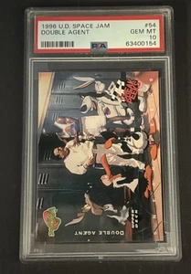 1996 U.D. Space Jam Double Agent # 54 PSA 10 - Picture 1 of 2