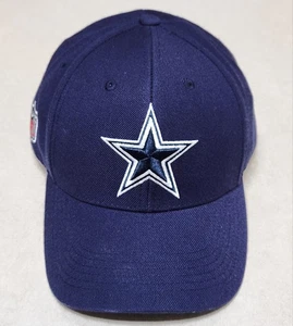 Dallas Cowboys Authentic Star Logo NFL Adjustable Navy Hat Cap 20% Wool  - Picture 1 of 6