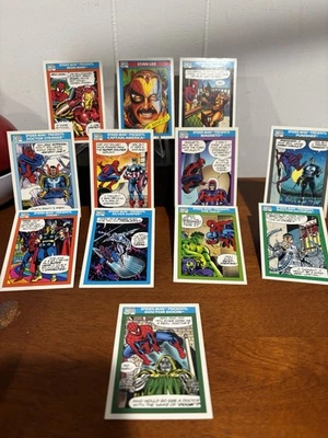 1990 Impel Marvel Universe Series 1 conjunto quase completo com Stan Lee e cartas extras - Imagem 1 de 4