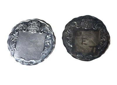 2 medallón placa con nombre Frigidaire GM vintage de los años 30 23 gramos Foto 1 de 4