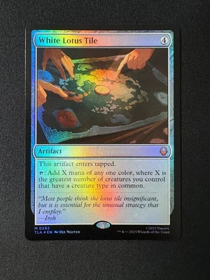 2025 MTG Avatar The Last Airbender White Lotus Tile Foil #262 - Image 1 of 2