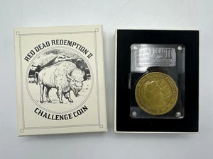 Red Dead Redemption 2 Collectors Edition Collectible Challenge Coin Rockstar - Picture 1 of 3