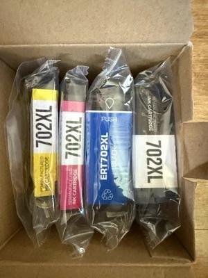 Lote de cartuchos Epson 702+702XL Foto 1 de 2