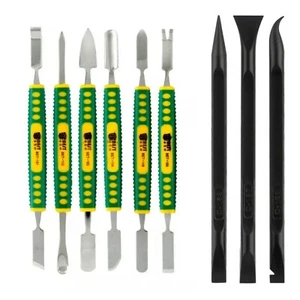 9PC Repair Opening Tool Metal Plastic Nylon Pry Spudger Set iPhone Tablet Sticks - Picture 1 of 8