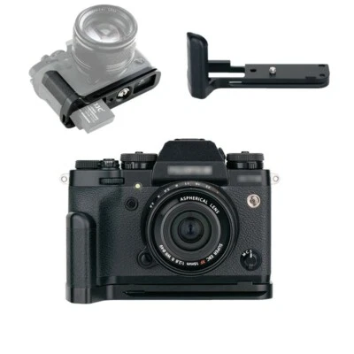 Metal Camera Hand Grip Holder Arca Swiss Plate Bracket fr Fujifilm X-T3 X-T2 XT3 - Image 1 of 4