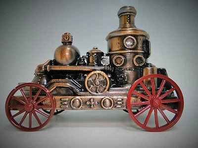 Camión de bomberos bomba vintage clásico antiguo metal rojo modelo coche pickup Foto 1 de 4