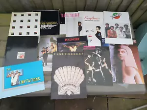 More details for collection of 12 vintage concert programmes - 70s / 80s / 90s