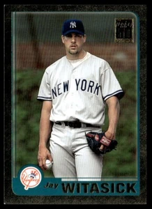 2001 Topps Traded & Rookies Gold Jay Witasick/2001 New York Yankees #T90 - Imagen 1 de 2