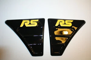 FORD FOCUS MK 2 RS Estilo Ventilaciones de ala ABS - ¡Sintonización de plástico a FORD!(logotipo amarillo) - Imagen 1 de 9