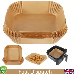 Air Fryer Liners for Dual Zone Fryers, Non-Stick, Disposable, Greaseproof Paper - Picture 1 of 8