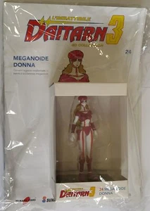Daitarn 3 3D Collection Meganoide Donna Modellino Statuetta + Fascicolo - Foto 1 di 2