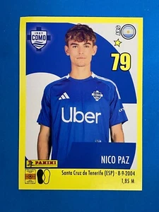 Figurine Calciatori Panini 2024-25 2025 n.100 Nico Paz (Como) - Imagen 1 de 1
