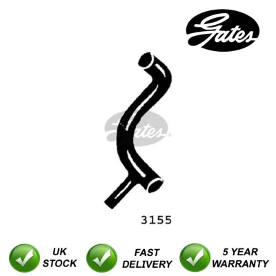 Gates Lower Radiator Hose Fits Austin Mini (1960-1993) #4474 - Image 1 of 4