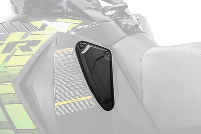 OEM Arctic Cat Snowmobile Black Tank Pads Knee Pads 7639-413 READ LISTING - Image 1 of 4