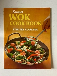 WOK COOK BOOK STIR FRY COOKING  SUNSET  - Picture 1 of 1