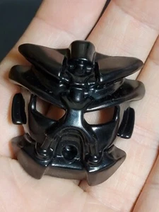 Lego Bionicle Onua Nuva Mask black 2002 toy 43616 VTG - Picture 1 of 8