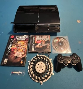 PlayStation 3 Backwards Compatible Resident Evil CECHA01 PS2 Lot - Picture 1 of 3
