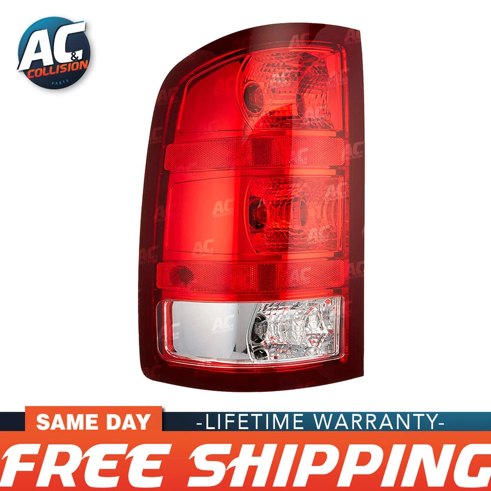 Luz trasera izquierda lado del conductor TYC para camionetas 10-11 GMC Sierra 1500 2500 HD 3500 HD Foto 1 de 4