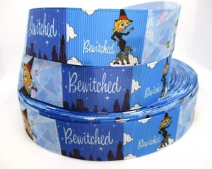 Bewitched 1" Grosgrain Ribbon ~YOUR CHOICE 5 or 10 Yards (Fantasy Sitcom TV) - Picture 1 of 3