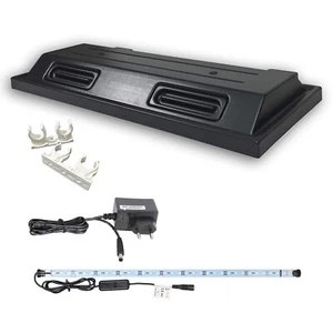 Zoopaul LED Einsteiger Aquarium Terrarium Abdeckung 80x35 cm Beleuchtung Deckel - Bild 1 von 1