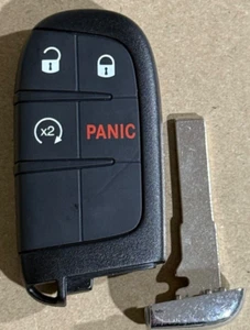 Jeep Smart Keyfob 4B R/S NEW Keyblade OEM 2ADPXFI7PE - Picture 1 of 2