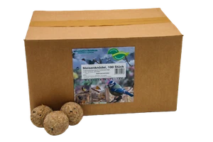 Anhaltiner Meisenknödel 100St. ohne Netz Rindertalg Wildvögel Energiequelle Fett - Bild 1 von 4
