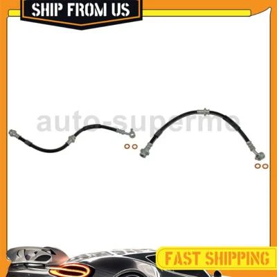Juego de mangueras de freno delanteras 2x para INFINITI G20 1995-2002 Foto 1 de 4