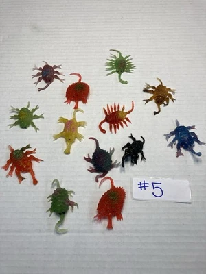 Ugly jiggly jiggler vintage rubber monsters Aliens 1960’s 70’s creatures Lot 13 - Image 1 of 4