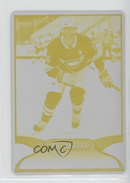 2021-22 Upper Deck Parkhurst Printing Plate Yellow 1/1 Jeff Petry #17 0i47 - Image 1 of 3