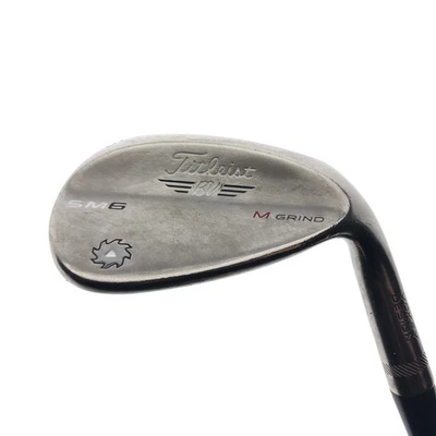 Used Titleist Vokey SM6 Steel Grey Sand Wedge / 56.0 Degrees / Wedge Flex - Image 1 of 4