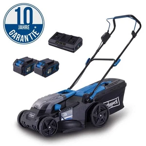 Scheppach Akku Rasenmäher BC-MP430-X 20V-IXES 43cm 2x4,0Ah Akku+Doppelladegerät - Bild 1 von 14