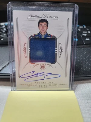 2016 NATIONAL TREASURES CHASE ELLIOTT RC AUTO 16/25 - Image 1 of 2