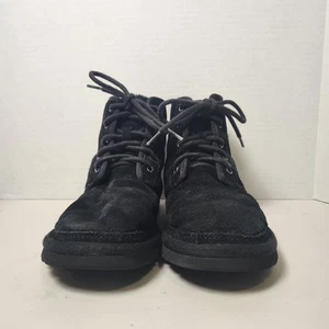 UGG Neumel High Chukka Boots Herren 6 Schwarz Wasserabweisend Stiefelette Schnürung - Bild 1 von 9