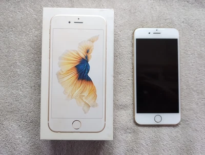 适用于零件 iPhone 6s 金色 A1633 MKQ72L/A 16GB 带盒贴纸 — 第 1/4 张图片