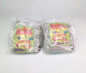 Vintage Bonkers Burger King Meal Toy Crash Apart Cars Lucky Piquel Set Of 2 - Picture 1 of 4