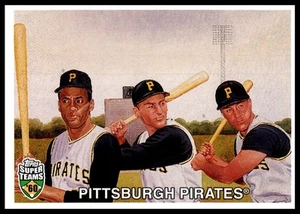 2002 Topps Super Teams Roberto Clemente Bill Mazeroski Dick Groat #57 - Picture 1 of 2