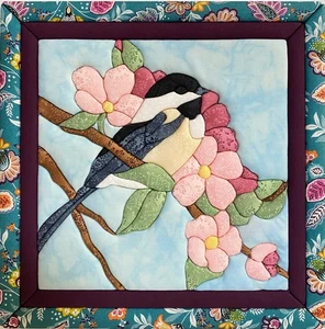 Quilt-Magic No Sew Wandbehang Kit-Chickadee - 5A0031G0-1H31M - Bild 1 von 1