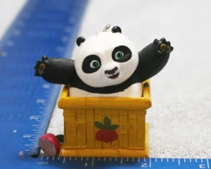 Hallmark Ornament 2011 BABY PO Kung Fu Panda 2 Black and White with Brown Box - Picture 1 of 6