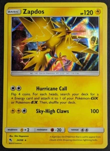 Zapdos Holo NM 24/68 Hidden Fates Pokemon Card - Picture 1 of 1