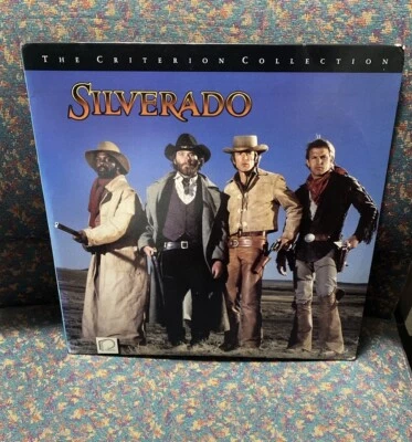 Silverado (1985) Laser Disc Criterion Collection #118A LD Laserdisc - Open New - Image 1 of 4