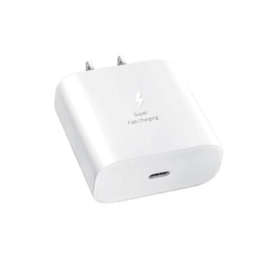 Adaptador de corriente cargador de pared PD tipo C carga súper rápida de 45 W para teléfono celular iPad Foto 1 de 4
