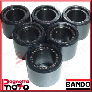 KIT 6 RULLI MASSETTE BANDO 29X17 14G PEUGEOT GEOPOLIS 300 2010>2013 - Foto 1 di 1