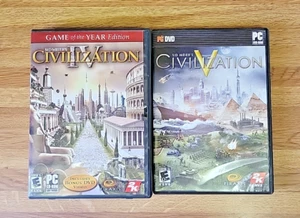 Juegos PC Sid Meier's Civilization IV y Civilization V Excelente Estado - Imagen 1 de 4