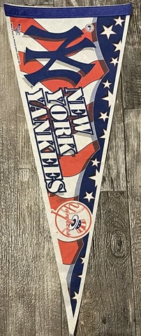 New York Yankees Baseball MLB WinCraft Premium Pennant Full Size 1997 Cover