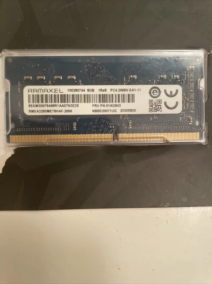 Ramaxel 8GB PC4-21300 (DDR4-2666) SODIMM Memory (RMSA3260ME78HAF-2666) - Image 1 of 1