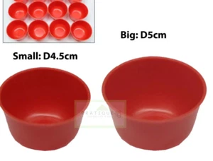 Molde redondo grande/pequeño 36 tazas Pichi Puto, moldes de plástico Kutsinta - Imagen 1 de 6